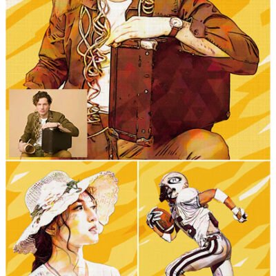 GraphicRiver Vector Paint Photoshop Action