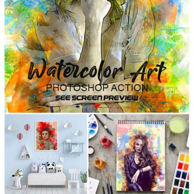 GraphicRiver Watercolor Art Photoshop Action