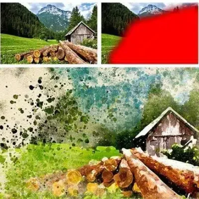 GraphicRiver Watercolor Art Photoshop Action