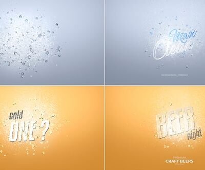 Liquid Water Logo Reveal