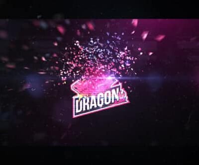 Shatter Glitch Logo Reveal
