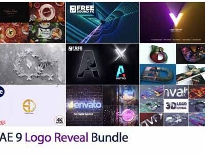 9 Logo Reveal Bundle