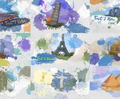 Colorful Watercolor Ink Opener