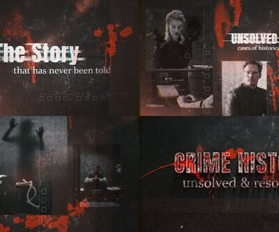 Crime History Opener With Blood