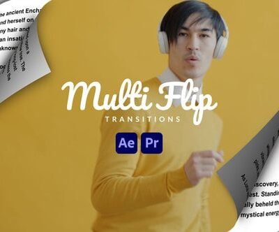 Multi Page Flip Transitions