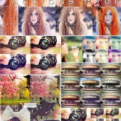 Awesome 22 Sets Of Photoshop Actions Collection