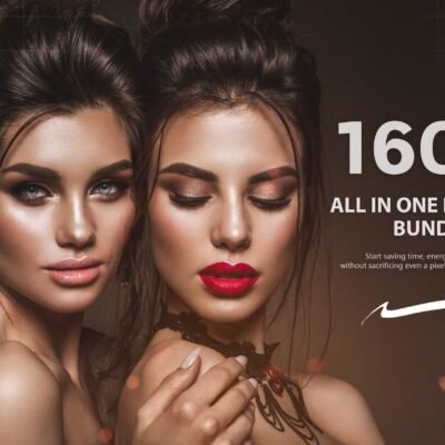 CreativeMarket 1600 All In One Retouch Bundle