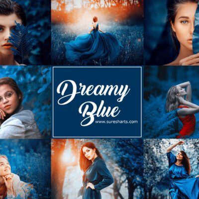 GraphicRiver Dreamy Blue Color Grading Photoshop Action