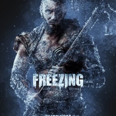 GraphicRiver Freezing Photoshop Action