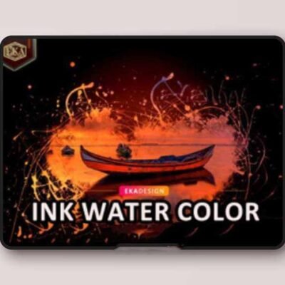 GraphicRiver Ink Water Color Photoshop Action