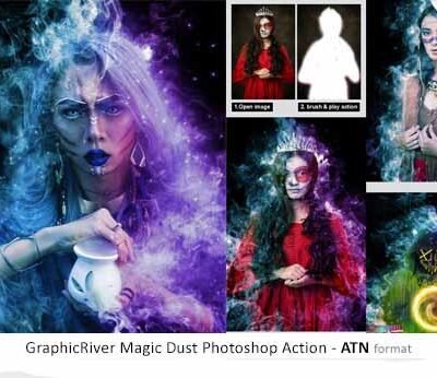 GraphicRiver Magic Dust Photoshop Action