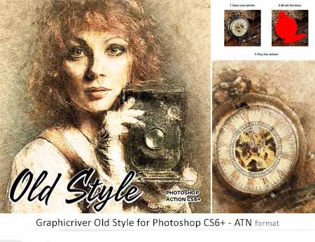 GraphicRiver Old Style For Photoshop GraphicRiver Old Style For Photoshop