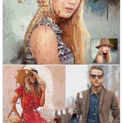 GraphicRiver Painted Photoshop Effect