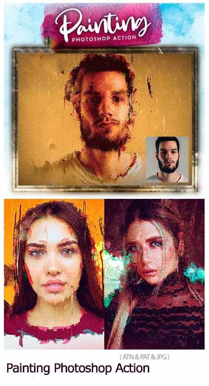 GraphicRiver Painting Photoshop Action GraphicRiver Painting Photoshop Action