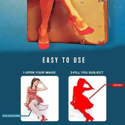 GraphicRiver Retro Pin-up Poster Photoshop Action