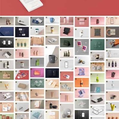 100 Back To Basics Premium Mockup Collections