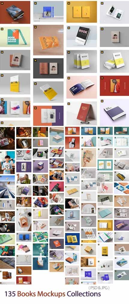 135 Book Mockups Collections 135 Book Mockups Collections
