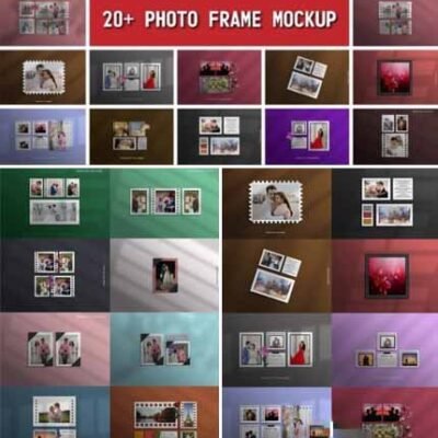 24 Valentines Day Photo Frame Mockups