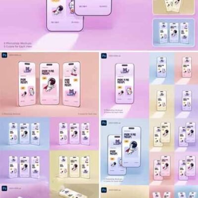 5 IPhone 14 Pro Mockups