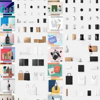 Essential Packaging Branding Mockup 02