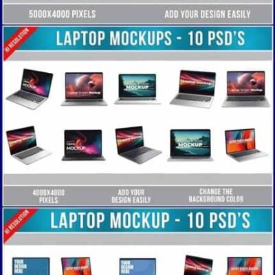 Laptop Mockups Collection