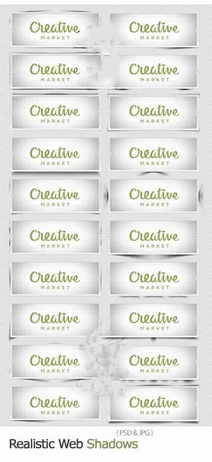 Realistic Web Shadows Realistic Web Shadows