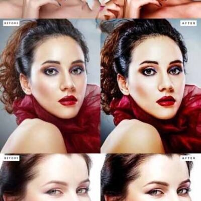 Skin Retouching Photoshop Action 02