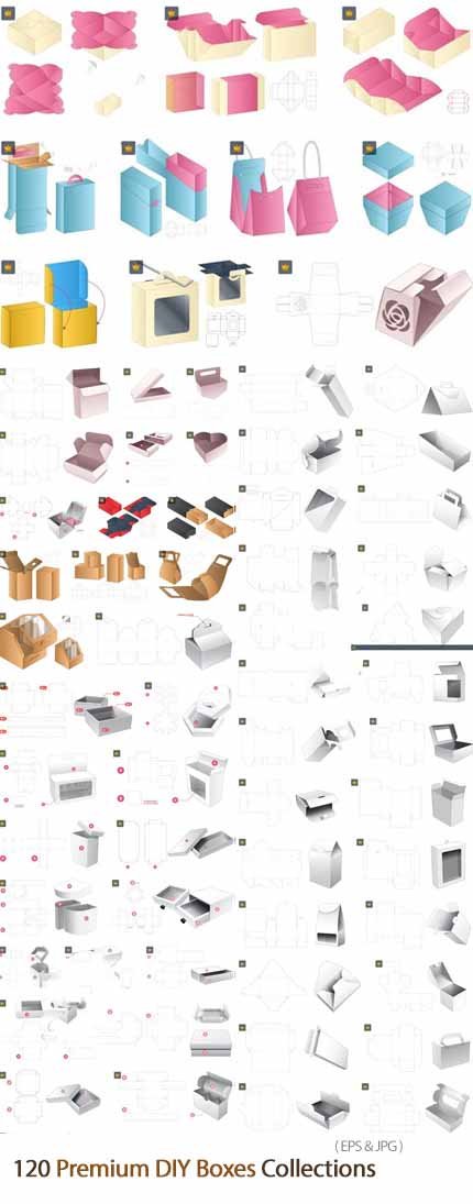 120 Premium DIY Boxes Collections 120 Premium DIY Boxes Collections