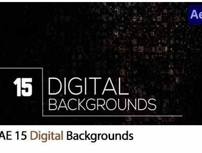 15 Digital Backgrounds