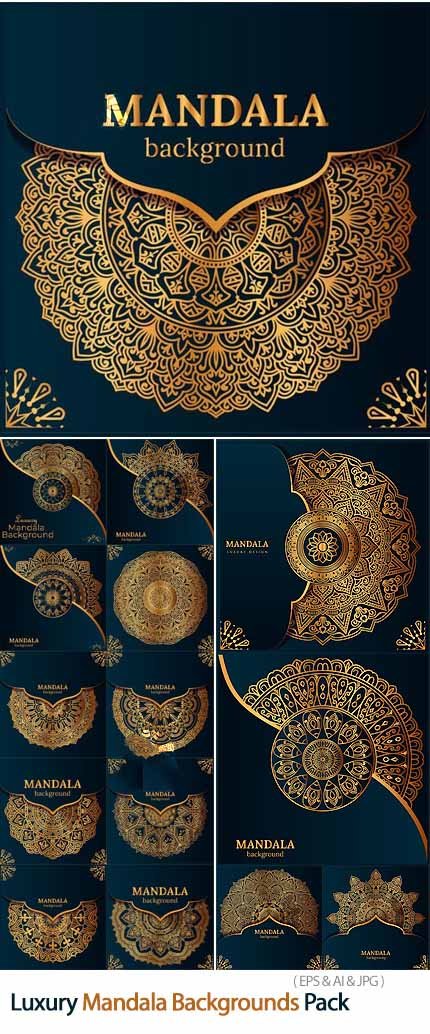 15 Luxury Mandala Backgrounds Pack 15 Luxury Mandala Backgrounds Pack