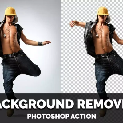 Background Remover Photoshop Action atn