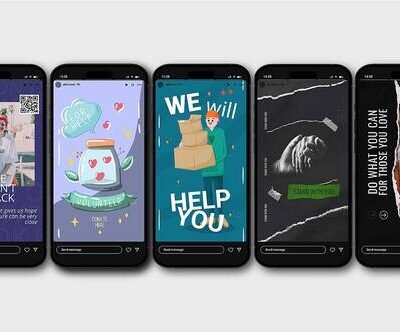 Charity Instagram Stories 12in1