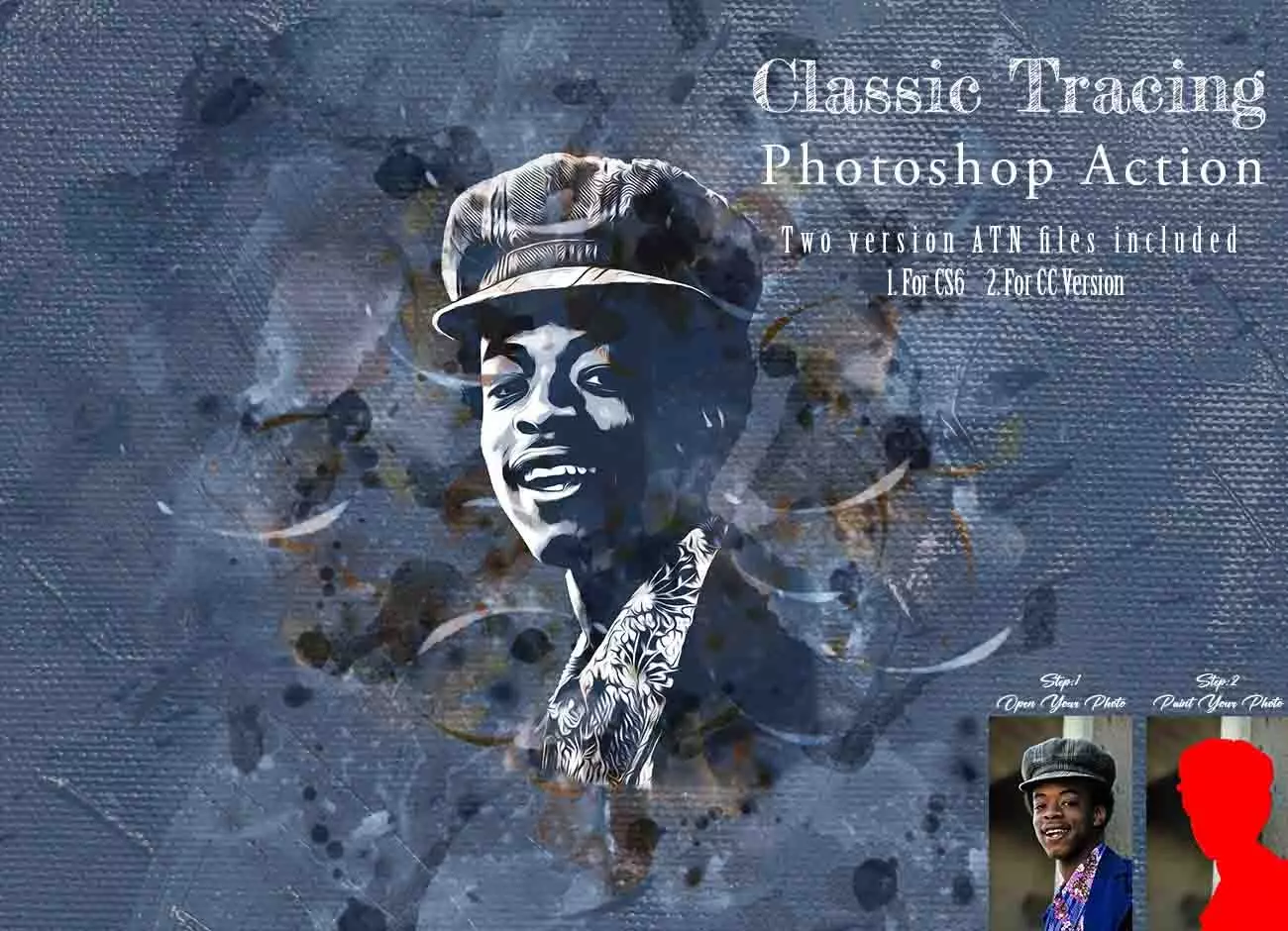 Classic Tracing Photoshop Action Classic Tracing Photoshop Action