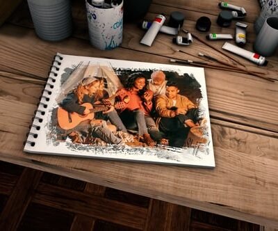 Drawing Memories 4K Slideshow