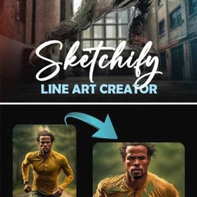 Sketchify Line Art Creator Photoshop Action