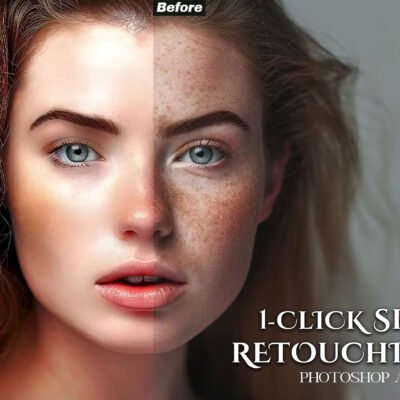 Skin Retouching Photoshop Action 4ZLWLHU