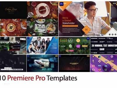 10 Premiere Pro Templates