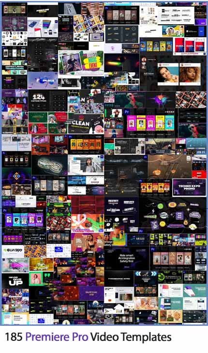 185 Premier Pro Video Templates 185 Premier Pro Video Templates