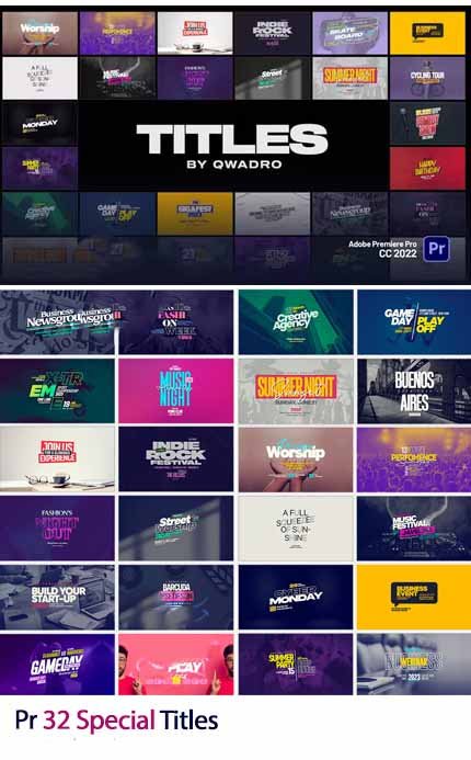 32 Special Titles 32 Special Titles