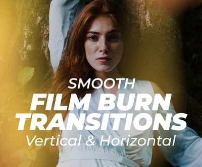 40 Film Burn Transitions
