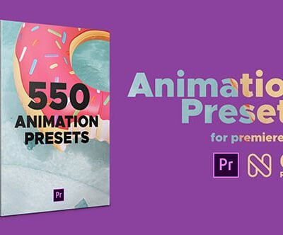 550 Animation Presets For Premiere Pro