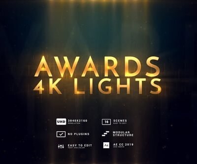 Awards 4K Lights