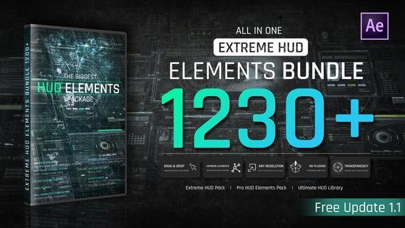 Extreme HUD Pack For Premiere Pro Extreme HUD Pack For Premiere Pro