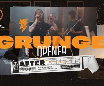 Grunge Collage Opener