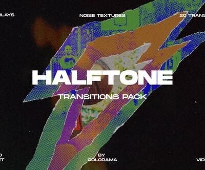 Halftone Transitions Pack