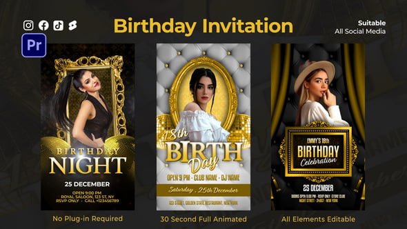 Luxury Birthday Instagram Reels Luxury Birthday Instagram Reels