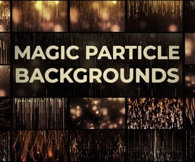 Magic Particle Backgrounds
