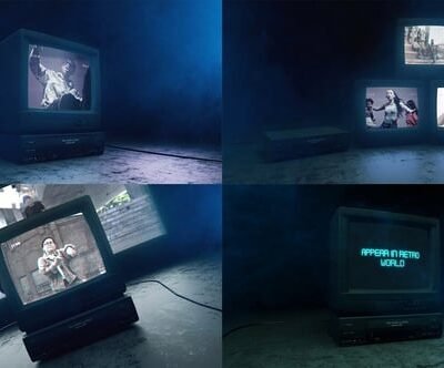 Old TV Opener For After Effect And Premiere