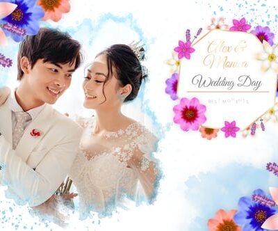 Spring Ink Wedding Slideshow