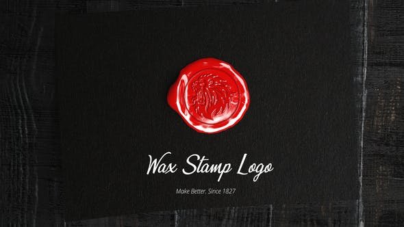 Wax Stamp Logo Wax Stamp Logo